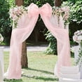 thumbnail image 1 of Gallickan Oversized Bow Decor, Pink Velvet Swallowtail Arch Accent, Wire Trim for Wall Window Outside, Birthday Wedding Christmas Holiday Display, 18x33 Inch, 1 of 7