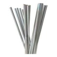 thumbnail image 1 of Gallickan Paper Straws, Glitter Pearl Film Straws, Bent Straws for Milk Tea, Drink Straws for Party, Bar and Beverage Store, 100pcs, Silver, 1 of 4