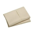 thumbnail image 1 of Gallickan Pillow Covers Set of 2, Envelope Closure Microfiber Twin Cases, 20x36 Inch Brushed Soft Bedding, Beige, 1 of 6