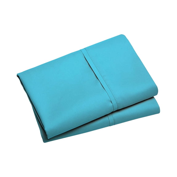 Gallickan Pillow Covers Set of 2, Envelope Closure Microfiber Twin Cases, 20x36 Inch Brushed Soft Bedding, Blue