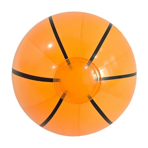 Gallickan Play Ball, Colorful 22 Inch PVC Inflatable Beach Sport Toy, Water Party Outdoor Recreation Kids Activity Sphere, 22 Inch