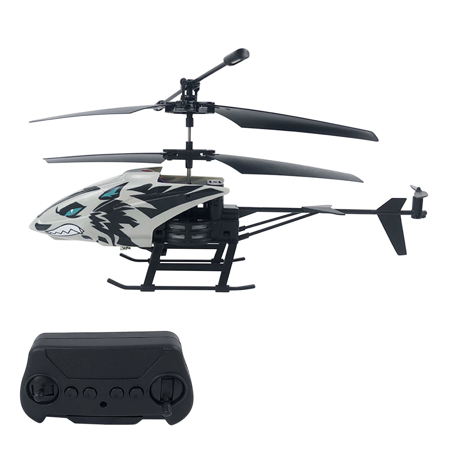 Gallickan RC Helicopter Toys for Boys, 2.4G Remote Control with Automatic Balance Gyro, One Key Take Off/Landing, Mini Helicopter Aircraft for Boy Girls, Gray