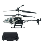 Gallickan RC Helicopter Toys for Boys, 2.4G Remote Control with Automatic Balance Gyro, One Key Take Off/Landing, Mini Helicopter Aircraft for Boy Girls, Gray