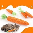 thumbnail image 1 of Gallickan Rope Carrot for Cat, 10 Pcs Cat Chew Toy, Interactive Cat Toys Teaser Chewing Toy for Small Medium Large Cat Outdoor Exercise & Training, Large, 1 of 7