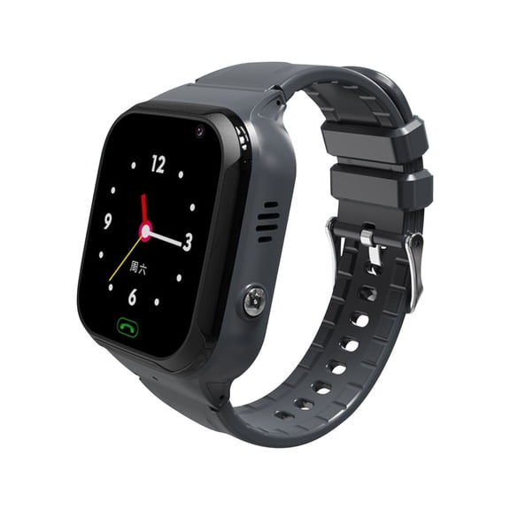 Gallickan Smart Watch for Kids, 1.4" HD Screen 4G Network Sport Watch with Video Call,Camera,GPS Tracker,Emergency call, IP67 Waterproof Smart Watch for Kids, Black