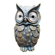 Gallickan Solar Garden Light Outdoor, Owl Solar Garden Stake Light, Solar Spotlight, Waterproof Warm White LED Light for Garden, Patio, Yard, Lawn, Walkway Decoration, Multicolor