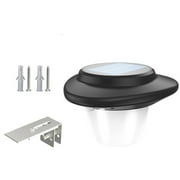 Gallickan Solar Outdoor Lights, Motion Sensor Solar Lights Solar Lantern with Wall Mount Kit, 3 Modes Waterproof Solar Lamp for Garden Patio Porch Fence Decor, Black