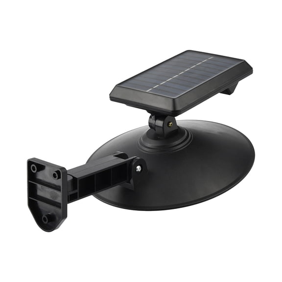 Gallickan Solar Powered Outdoor Wall Light, Retro Globe Induction Remote Control LED for Courtyard Garage Patio, ABS, 1pc