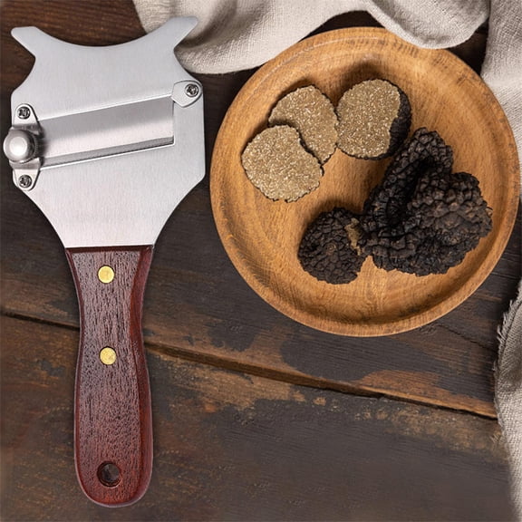 Gallickan Stainless Steel Cheese Shaver Chocolate Shaper, Truffle Slicer Kitchen Peeler Planer for Vegetable Fruit