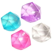 Gallickan Stress Cube Squish Stress Balls, Diamonds- Balls Sensory Fidget Toy for Hand Exercise Balls for Age 3 to Adult3 Pcs-Random Color