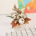 thumbnail image 1 of Gallickan Thanksgiving Artificial Fall Decorations, Fall Pumpkin Maple Leaf Decorations for Home Table Wedding DIY Farmhouse Table Halloween Thanksgiving Decor, B, 1 of 7