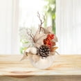 thumbnail image 1 of Gallickan Thanksgiving Artificial Fall Decorations, Fall Pumpkin Maple Leaf Decorations for Home Table Wedding DIY Farmhouse Table Halloween Thanksgiving Decor, C, 1 of 7