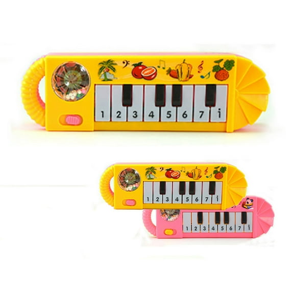 Gallickan Toddler Piano Toy, Mini Keyboard Piano for Kids 3-6 Year Old, Musical Toys for Kids, Early Music Education Christmas Birthday Gift, Random