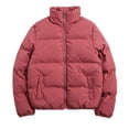 thumbnail image 1 of Gallickan Winter Fall Jackets Women Fashion Solid Color Long Sleeve Paras Windproof Padded Clothes Jacket Coat on Sale, 1 of 5