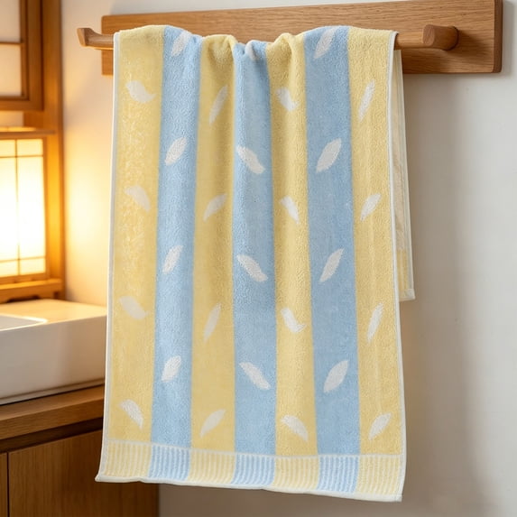 Gallickan28 x 13 Inch Extra Large Cotton Towel, Lightweight Quick Dry Super Absorbent Bath Towel, Soft Thin for Gym Travel