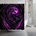 thumbnail image 1 of GallickanDinosaur Shower Curtain Waterproof, Polyester Fabric Set with 12 Hooks, Kids Bathroom Decor, 1 of 5