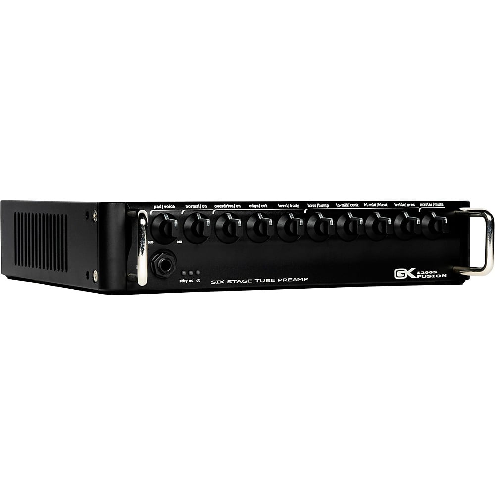 Gallien-Krueger Fusion 1200S 1,200W Tube-Hybrid Bass Amp Head Black