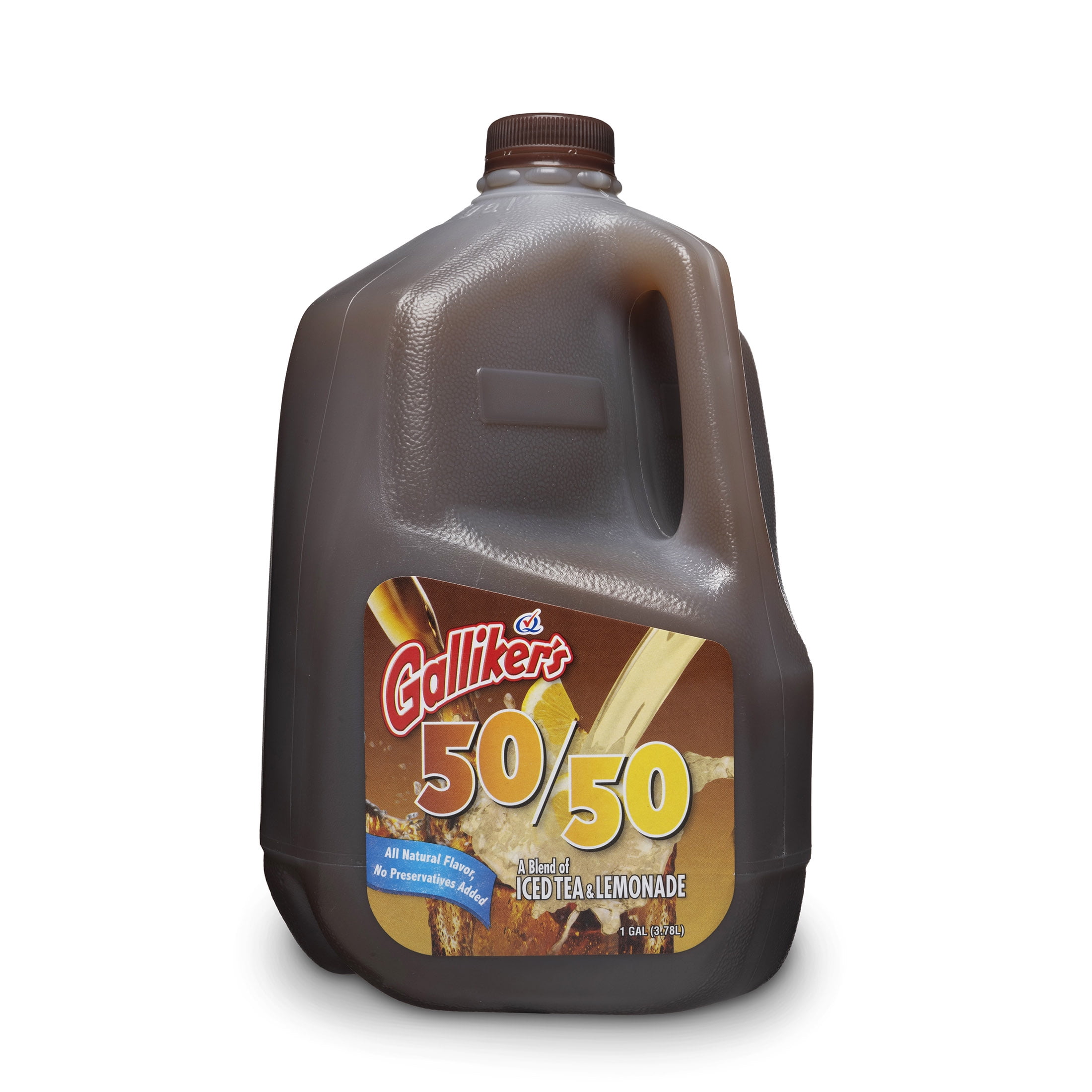 Galliker's 50/50 Iced Tea & Lemonade, Gallon, Plastic Jug, Naturally Caffeinated
