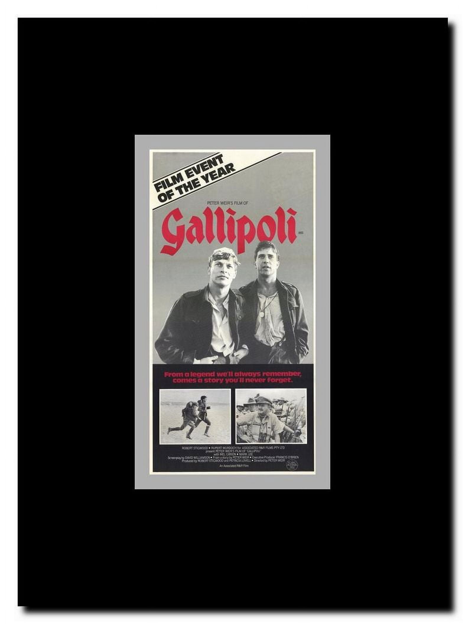 Gallipoli Framed Movie Poster