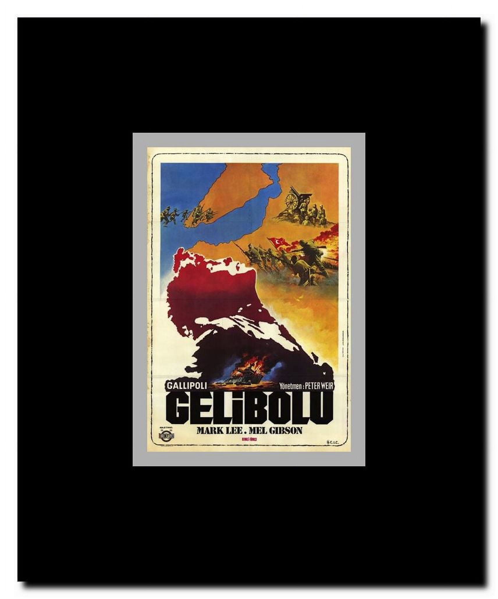 Gallipoli Framed Movie Poster