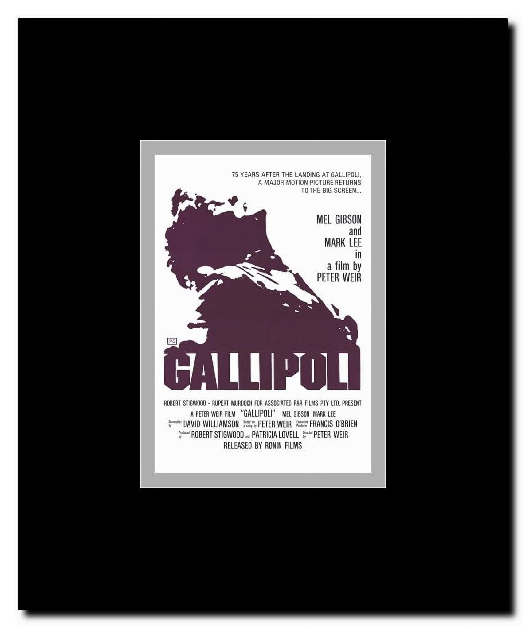 Gallipoli Framed Movie Poster