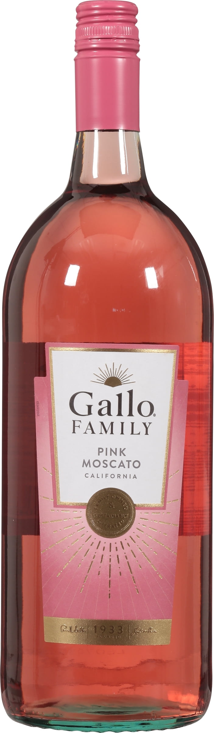 Gallo Family Vineyards Pink Moscato Rose Wine, 1.5L Bottle - Walmart.com