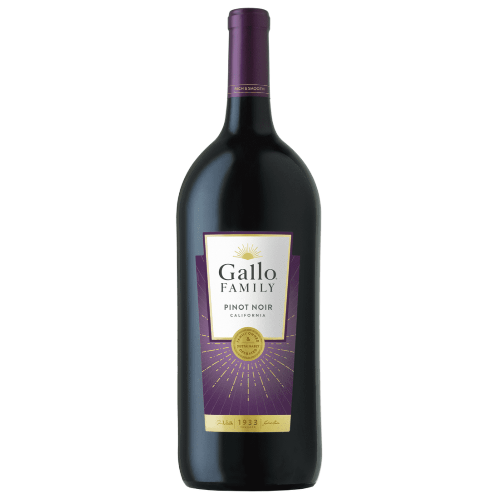 Gallo Family Vineyards Pinot Noir Red Wine, 1.5L Bottle