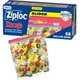 thumbnail image 1 of Gallon Food Storage Slider Bags, Power Shield Technology for More Durability, 68 Count, 1 of 3