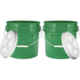 7 Gallon Food Grade BPA Free Large Bucket with Screw On Airtight