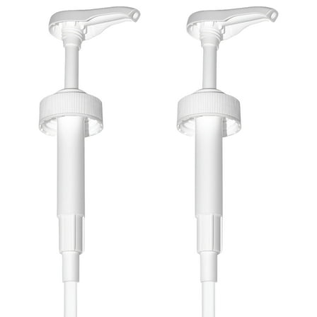 Gallon Pump Dispenser - for or Glass Bottles Heavy-Duty Leak Proof for Commercial and Household Use - Pump for 1 Gallon Jug Non-BPA (Pack of 2)