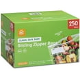 thumbnail image 1 of Gallon Slider Food Storage Bags, 250 Count, BPA-Free with Expandable Bottom, 1 of 5