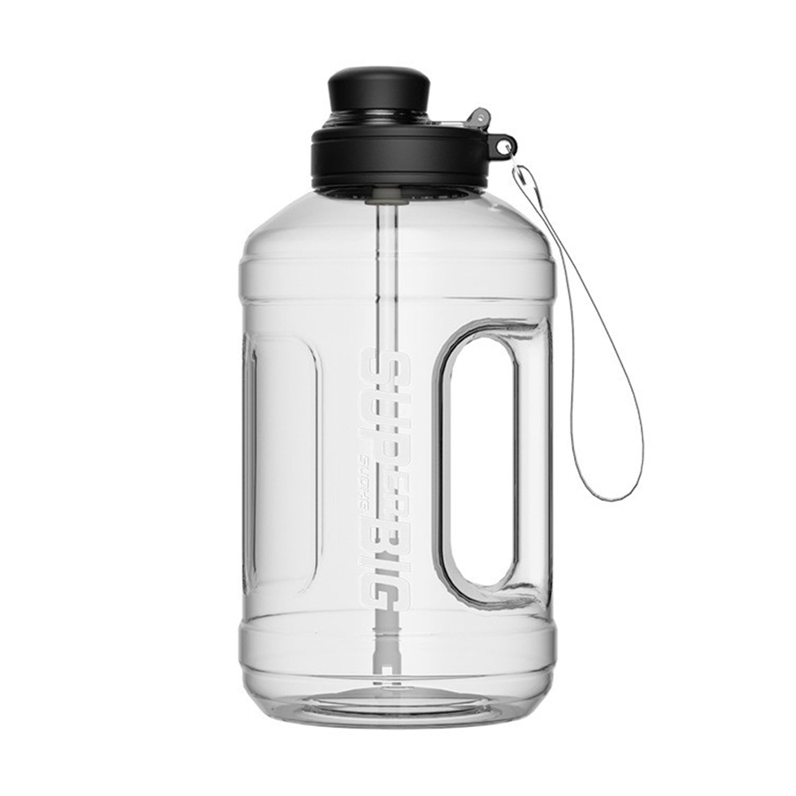 Gallon Water Bottle with Straw Leakproof Sports Water Bottles with