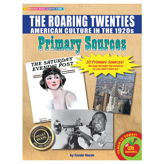 Gallopade Primary Sources: Roaring Twenties Resource Book (GALPSPROA)