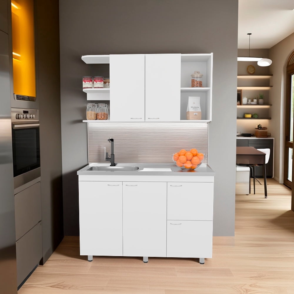 Gallup Sink Kitchen Cabinet, Compact Design with Storage and Sink, Ideal for Kitchens