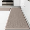 thumbnail image 1 of GALMAXS7 Kitchen Mat Anti Fatigue Cushioned Non Slips Kitchen Rugs and Mats Comfort Foam Floor Mat for Standing,17"x29"+17"x60",Khaki, 1 of 11