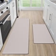 thumbnail image 1 of GALMAXS7 Kitchen Rugs and Mats Kitchen Mat Anti Fatigue Mats for kitchen, Non Slips Kitchen Floor Mat for Standing, 17"x29"+17"x47", Ivory, 1 of 11