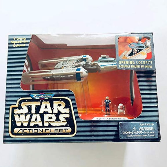 Galoob Star Wars Action Fleet Micro Machines Y-Wing Starfighter