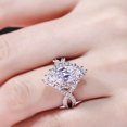 Galore Jewels 14K White Gold Over Anniversary Rings 1.5 Marquise