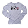 thumbnail image 1 of Galt Taggart 2016 - Campaign Election Women's Long Sleeve Grey T-Shirt, 1 of 2