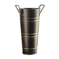 thumbnail image 1 of Galvanised Iron Bucket, Water Vase, Vintage Industrial Style Flower Arrangement Container, Leak-Proof, Multi-Functional Decorative Home and Garden Decor, 1 of 7