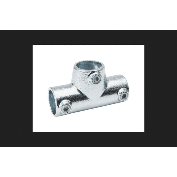 Galvanized 1-1/4-in 0°-11° Long Tee fits Pipe O.D. 1.66-in