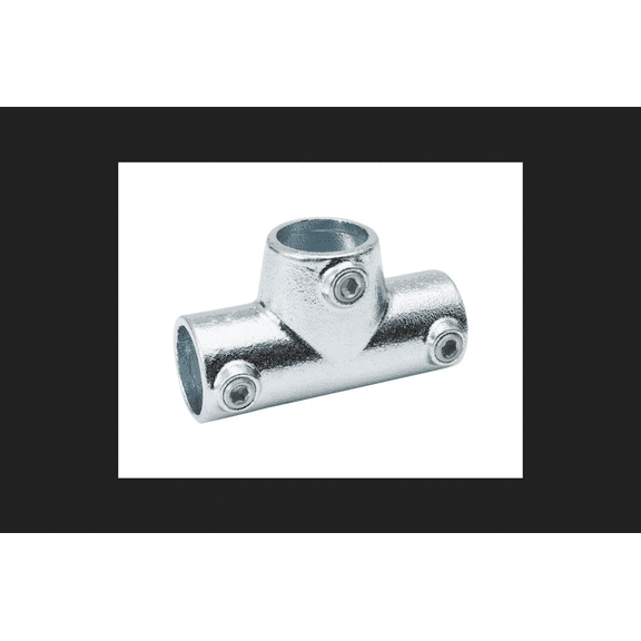 Galvanized 1-1/4-in 0°-11° Long Tee fits Pipe O.D. 1.66-in