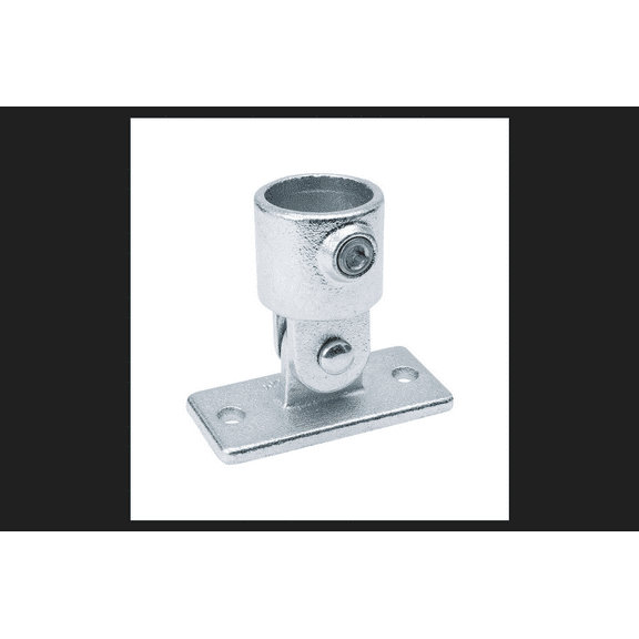 Galvanized 1-1/4-in Swivel Base fits Pipe O.D. 1.66-in