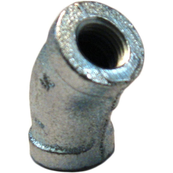 Galvanized 1/4" 45 Elbow