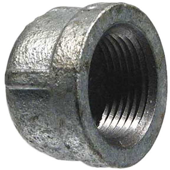 Galvanized 1/8" Cap