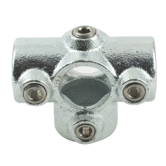 Galvanized 3/4-in Three Socket Cross fits Pipe O.D. 1.05-in