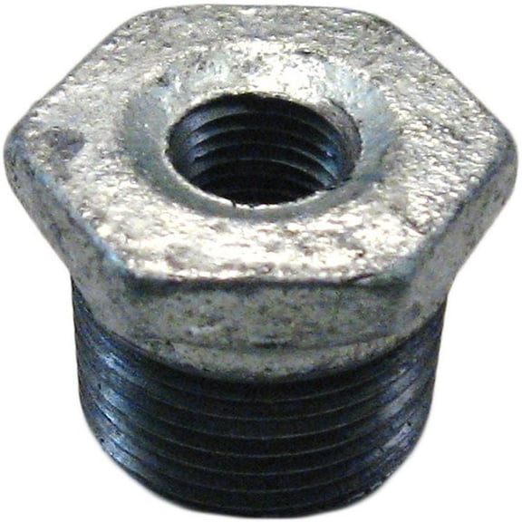 Galvanized 3/4"x1/4" Bushing
