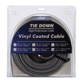 Galvanized Aircraft Cable 1/8 in. Dia. x 100 ft. L