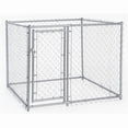 thumbnail image 1 of Galvanized Chain Link Kennel with PC Frame, 4 H x 5 W x 5 L ft., 1 of 1