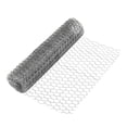 thumbnail image 1 of Galvanized Chicken Wire Mesh for Garden & Crafts - Hexagonal Poultry Netting for Flower Arrangement, Plant Support & Home Decor, 1 of 7